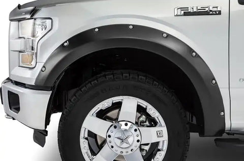 Stampede 8404-2 - Ruff Riderz Fender Flare Black Smooth Finish Set of 4