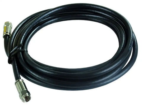 12' RG6 COAX W/COMPRN END