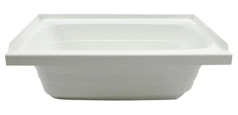WHITE-LEFT HAND DRAIN
