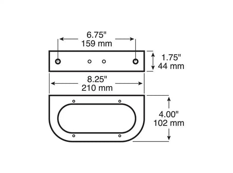 TAIL LIGHT MOUNTING BRKT