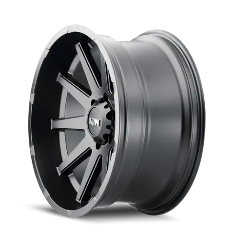 ION TYPE 143 MATTE BLACK 18X9 6-135