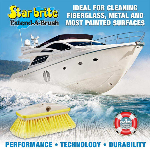 SOFT DLX. BRUSH YELLOW 8'