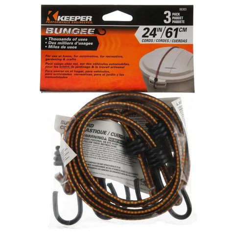 BUNGEE CORD 24' 3 PACK