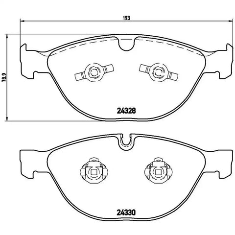 DISC BRAKE PAD SET