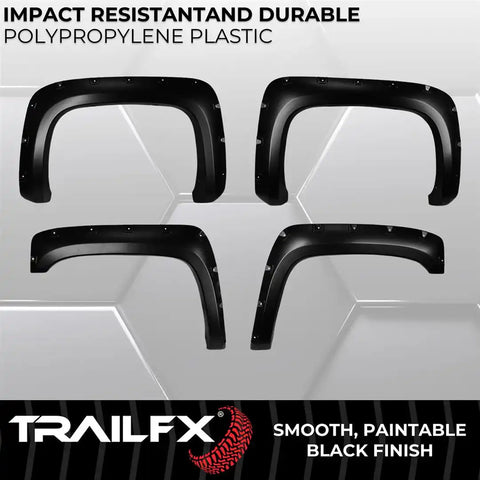 TRAILFX TFC3001S POCKET STYLE FLARE SMOOTH SET OF 4