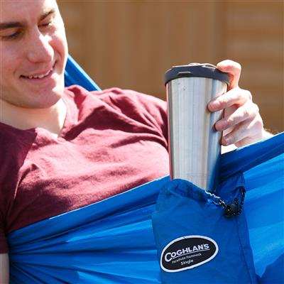 COGHLAN'S 1750 SNGL PARACHUTE HAMMOCK BLUE