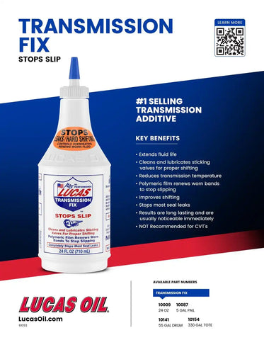 LUCAS OIL 10009 TRANSMISSION FIX 24 OZ