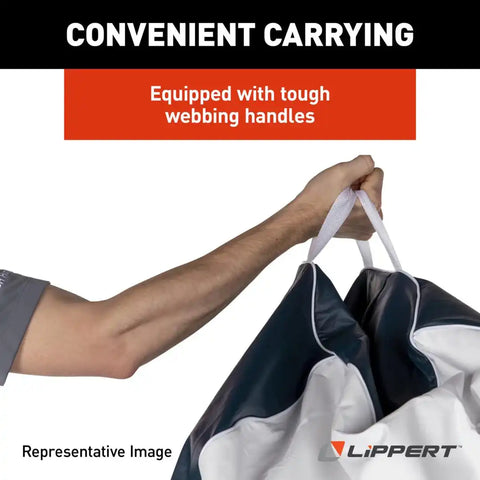 TAYLOR MADE 81002 TEARDROP MARINE BEANBAG WHT BLU