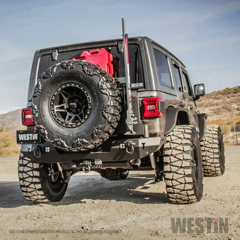 Westin 59-82035B - Tire Carrier Textured Black