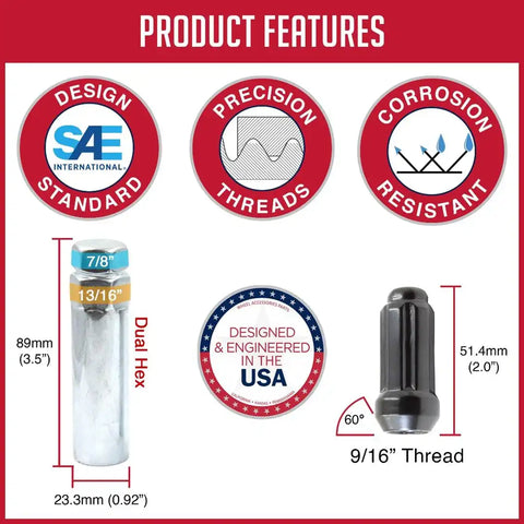 SPLN 1.9 9/16(32)BK