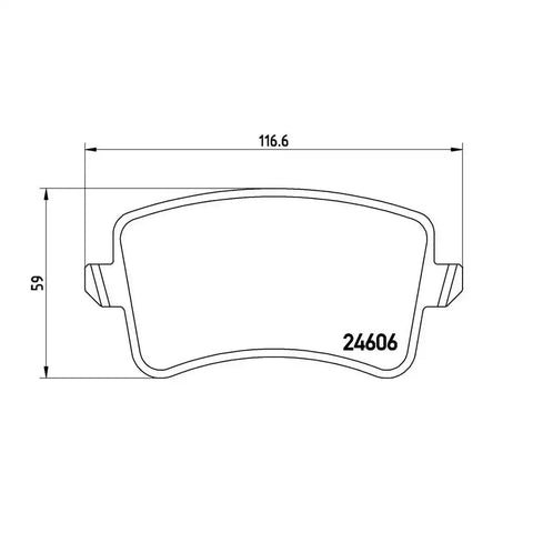 DISC BRAKE PAD SET