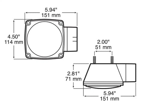 PETERSON MFG V544 TRAILER LIGHT KIT