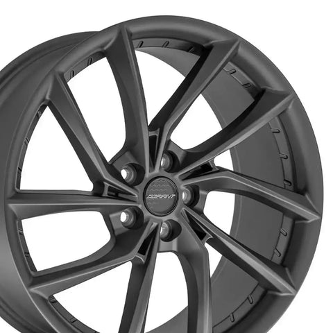 OE WHEELS DF06-20090-5120-35G1 DEFIANT WHEEL DF06 DARK SATIN CHARC