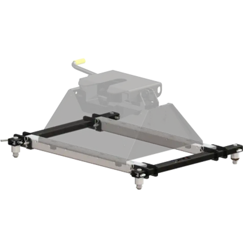 PullRite 4439 Fifth Wheel Trailer Hitch Rail Adapter for 14-24 Ram 2500/3500