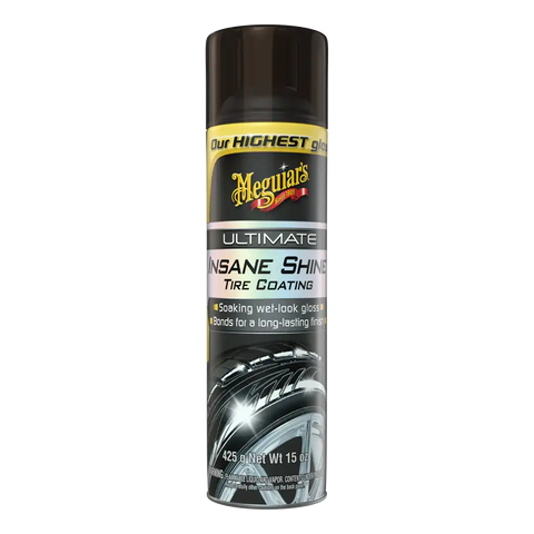 MEGUIARS WAX G190315 ULTIMATE INSANE SHINE TIRE COATING
