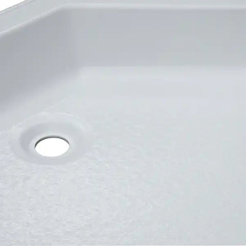 LIPPERT COMP 325246 27X27 CORNER SHOWER PAN CD WHT
