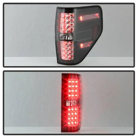Spyder Automotive 5008374 Tail Light Assembly LED Clear Lens Black Housing Uses O