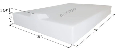 ICON 14370 WT3681 55X36X7 57 GAL. W/O SUMP)