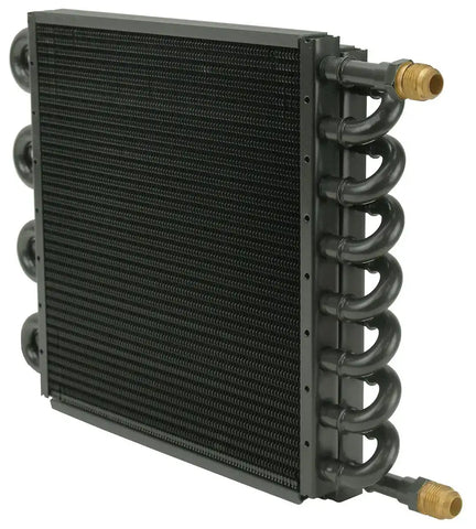 Derale 15300 Fluid Cooler Electra-Cool For Engine Oil/ Transmission Fluid/ Power Steering Fluid