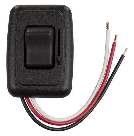 LED SIDE SLIDE DIMMER SWITCH  BLACK