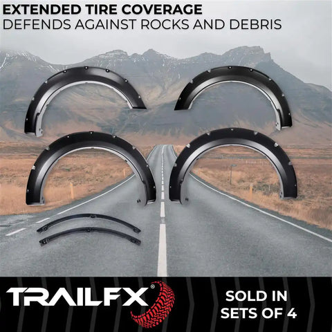 TRAILFX TFF3011S POCKET STYLE FLARE SMOOTH SET OF 4