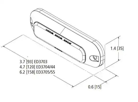 DIRECTIONAL 4 LED SURFACE MOUNT SPL