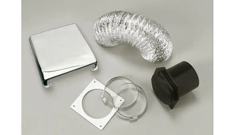 DELUXE DRYER VENT KIT P/W