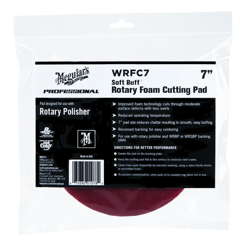 ROTARY FOAM CUTTING PAD 7'
