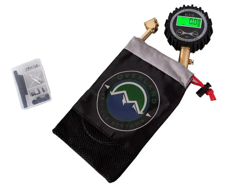 DIGITAL TIRE GUAGE WITH VALVE KIT &