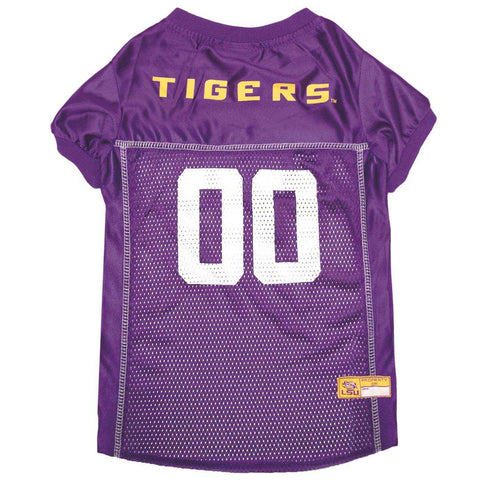 PETS FIRST LSU-4006-XL LSU MESH JERSEY XL