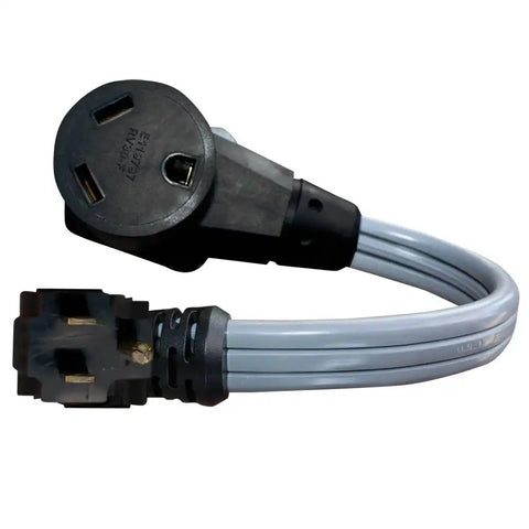 AP Products 16-00568 Power Cord Adapter For Connecting RV Power Inlet To Generator P