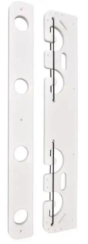TACO METALS P03-074W ROD RACK 4 ROD DELUXE PONTOON WHIT