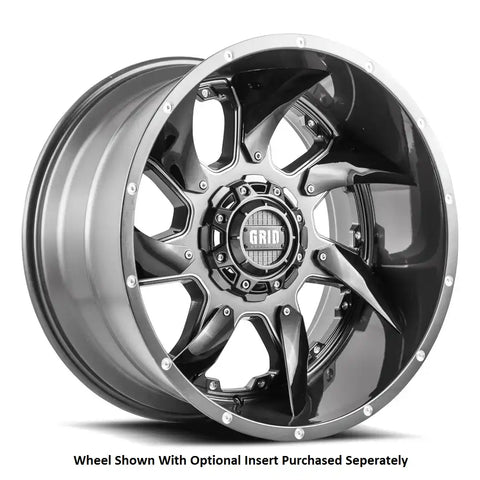 GRID WHEELS GD0120100052G187 01 20X10.0 5X127/139.7 -12 87.1 G