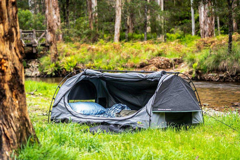 RIDGE POLE SWAG TENT - SINGLE