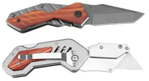 PERFORM TOOL W9373 2PC HYBRID HANDLE KNIFE SET