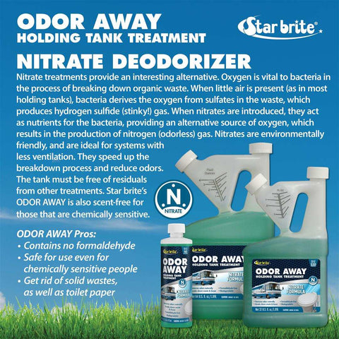 STAR BRITE 076308 RV ODOR AWAY 8 OZ 4/PK