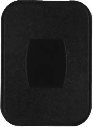 BLACK BLANK COVER 1/CARD