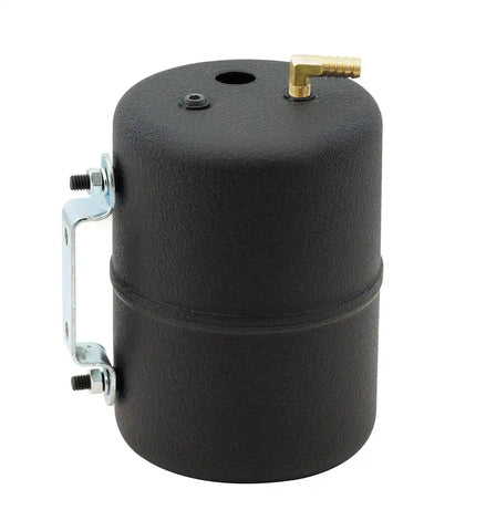 VAC CAN BLACK W/FITTINGS