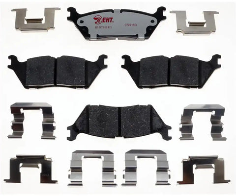 R/M BRAKES EHT1790H BRAKE PAD SET
