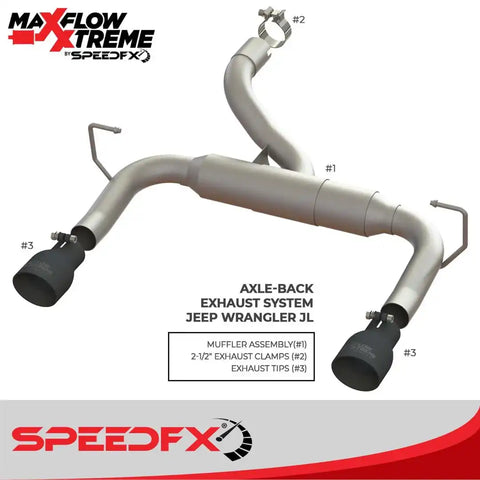 SpeedFx 50601 - Exhaust System Kit