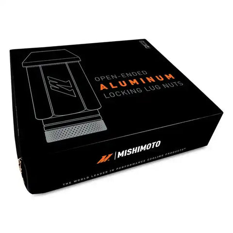 MISHIMOTO MMLG-125-20LBK ALUMINUM LOCKING LUG NUTS M12X1.25