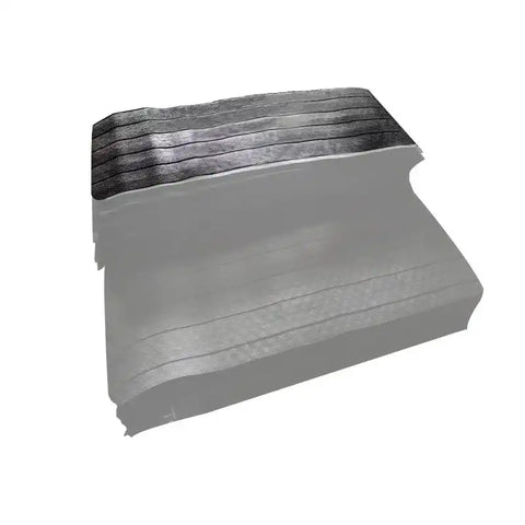 Black Horse Offroad TGMFO10A Tailgate Mat Black Rubber