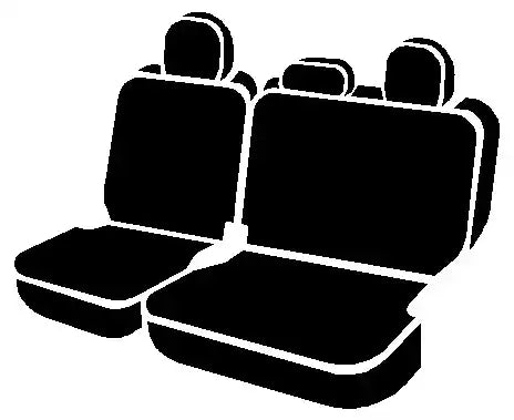 FIA TRS45-10 BLACK TRS REAR SPLIT SEAT 60 DRIVER/40 PA