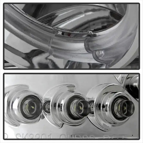 Spyder Automotive 5009364 Headlight Assembly Signature Series Projector Beam With L