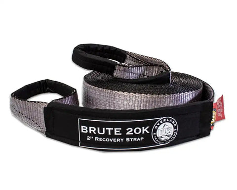 OVS 19059916 TOW STRAP 20 000 LB. 2' X 30' GRAY