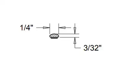 COWLES S37740 CUST ACCESS MOLD 1/4'X 20