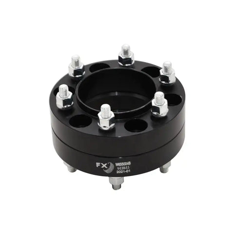 TRAILFX W655004B HUB CENT SPCR BLK 6X5.5 12X1.5 LUG