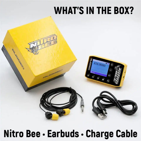 RUGGED RADIO NITRO-BEE-X NITRO BEE XTREME UHF RACE RECEIVER