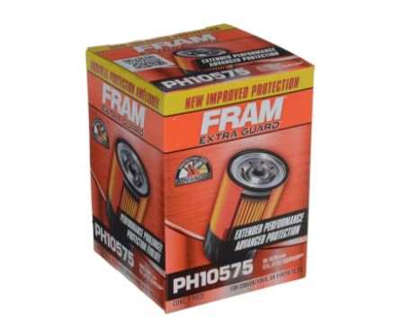 Fram Filter PH10575 Oil Filter EXTRA GUARD  OE Replacement 22 Millimeter Thread