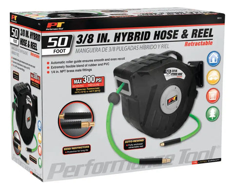 50FT X 3/8' HYBRID HOSE &